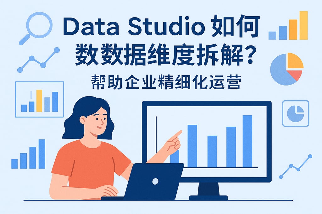 Data Studio如何做数据维度拆解？帮助企业精细化运营